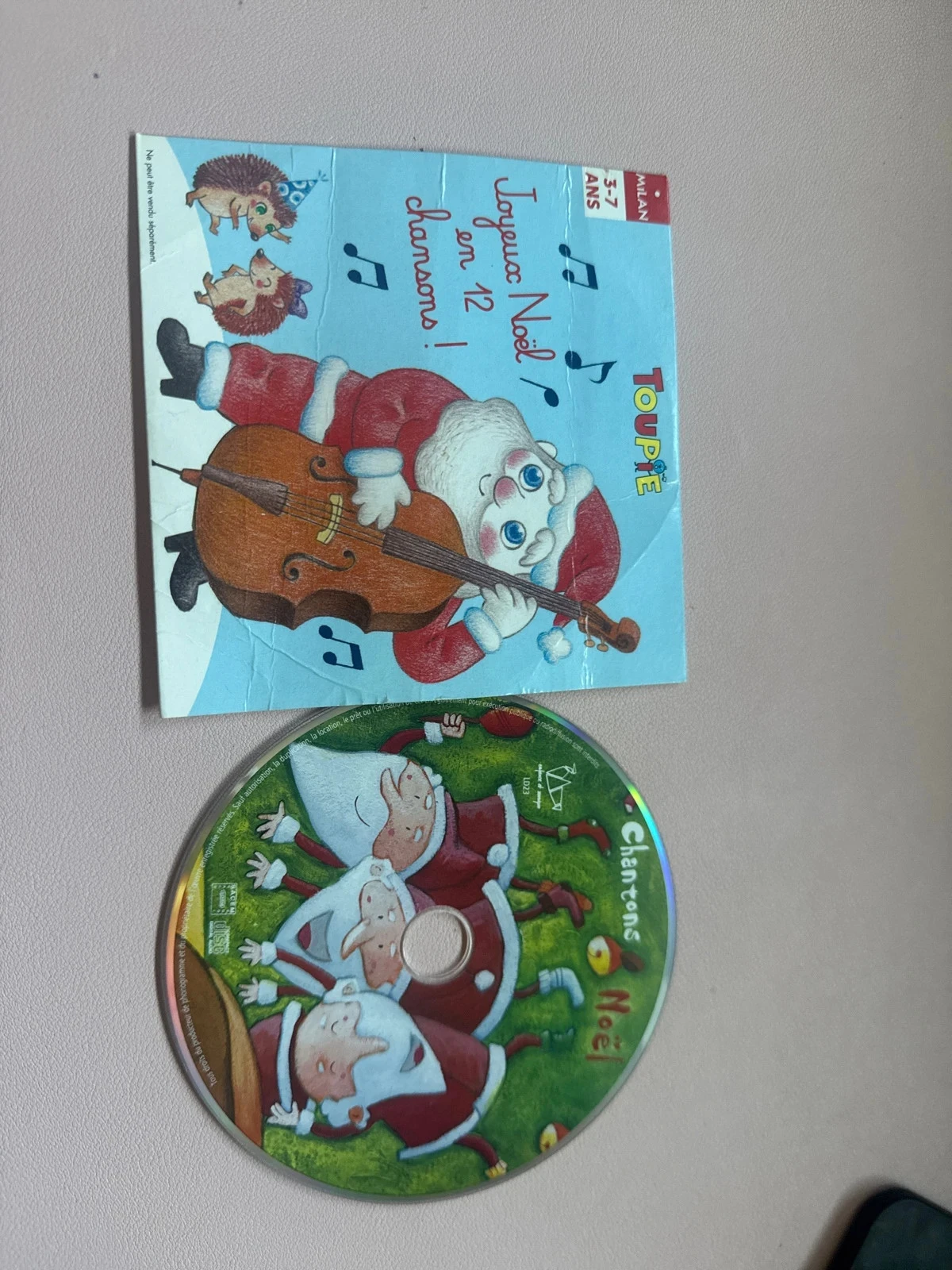 CD audio – Chantons Noël – Toupie